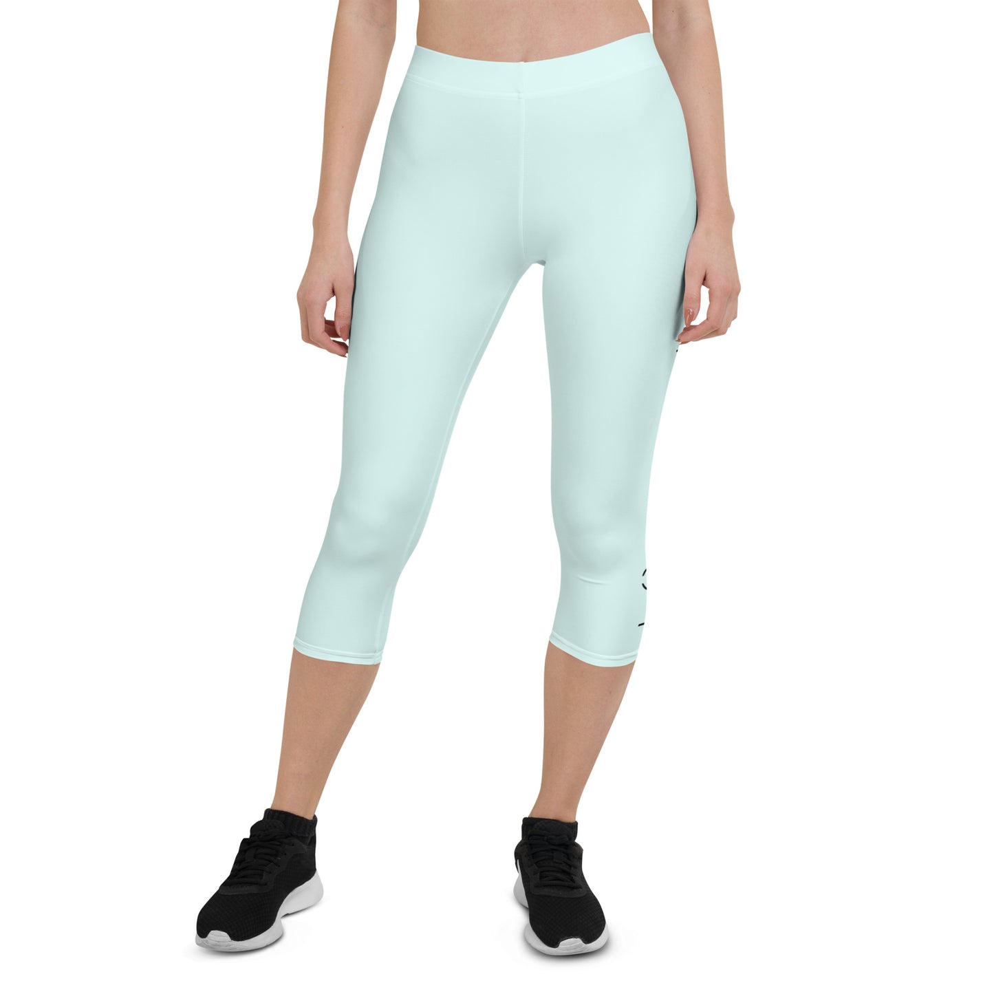 Polar Pearl Women's Capri Leggings - FLAKOUT