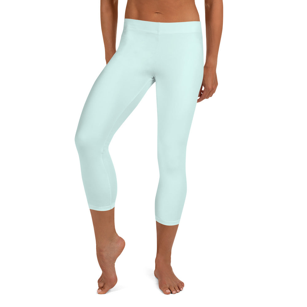 Polar Pearl Women's Capri Leggings - FLAKOUT