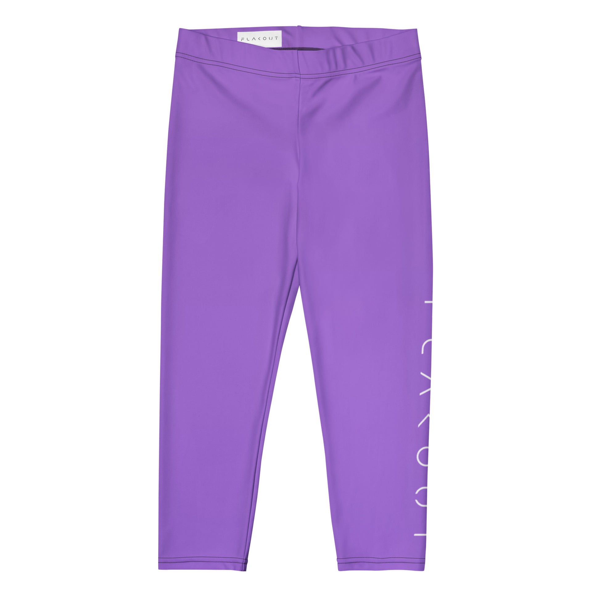 Soothing Lavender Women's Capri Leggings - FLAKOUT