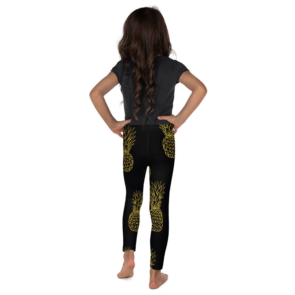 Pineapple Bliss Girl's Leggings - FLAKOUT