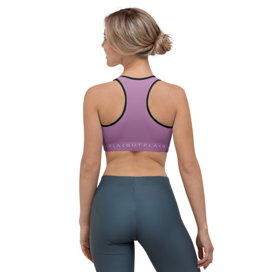 Violet Ecstasy Women's Sports Performance Bra - FLAKOUT