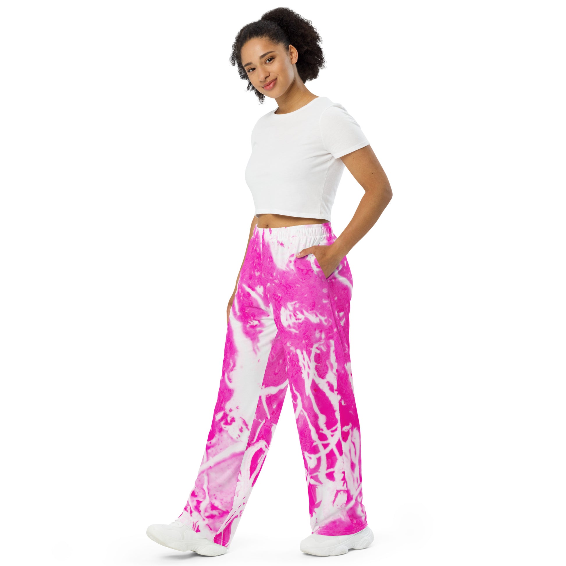 Velvet Aura Women's Wide-leg Pants - FLAKOUT