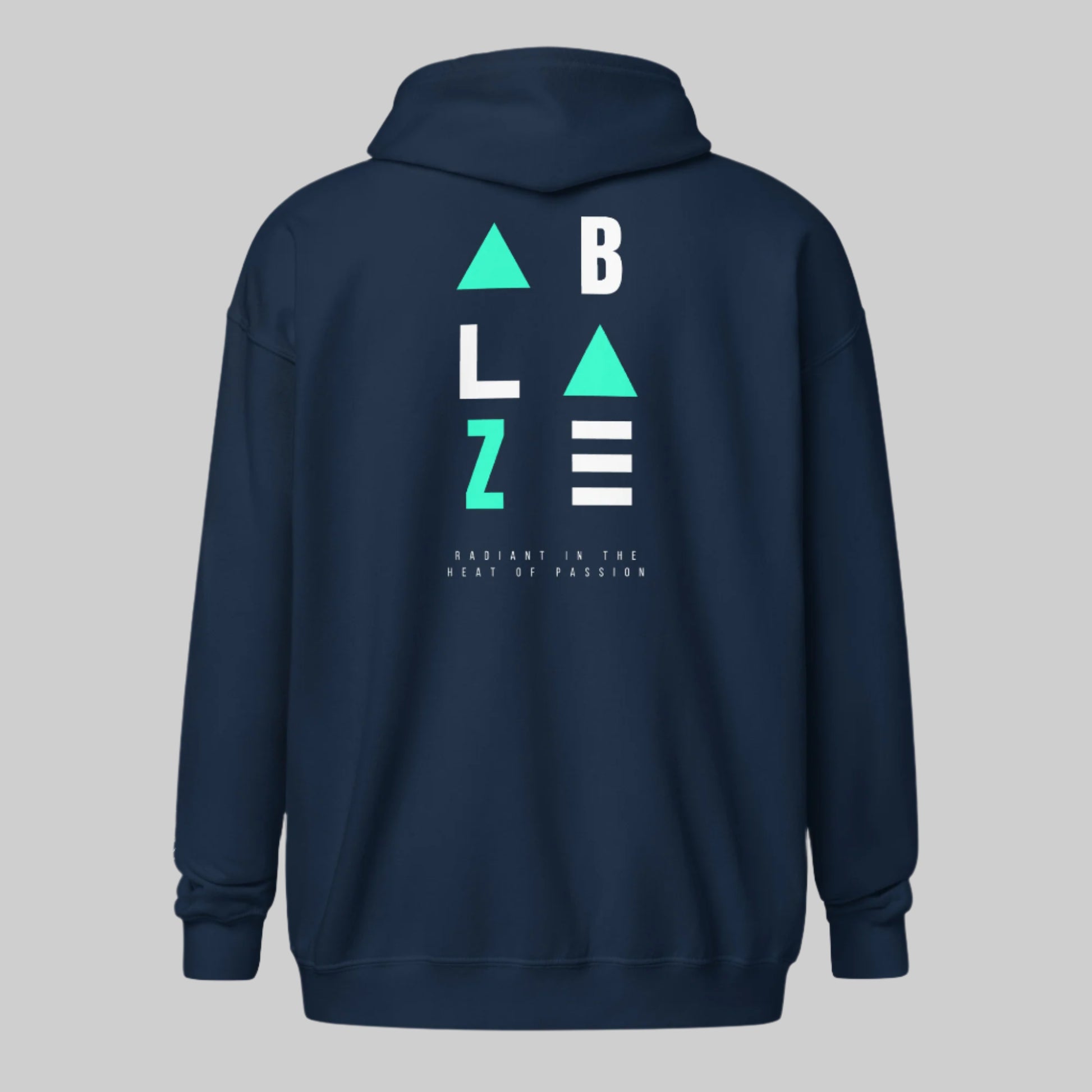 Ablaze Unisex Zip Hoodie - FLAKOUT