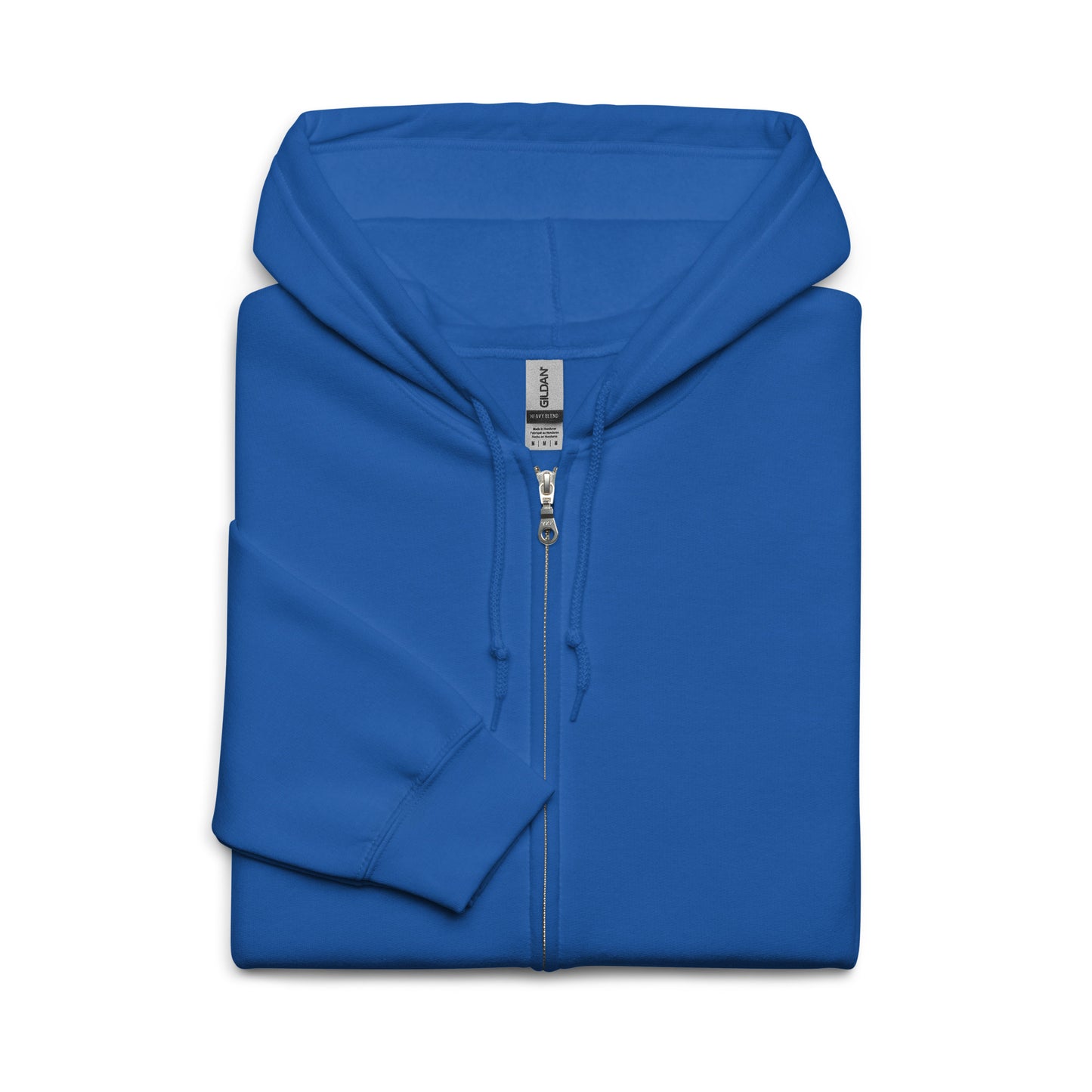 Flakout. Heavy Harmony Fusion Zip Hoodie - Royal - FLAKOUT