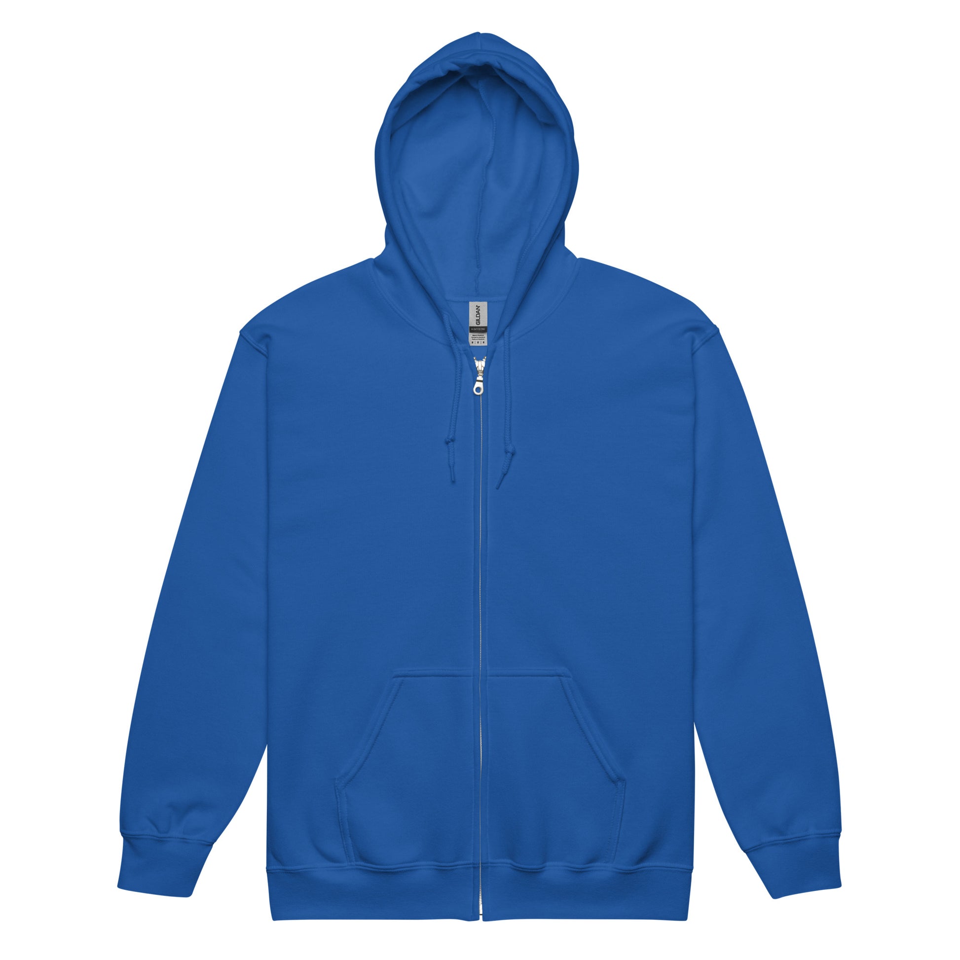 Sweet Talker Kiss Me Heavy Harmony Fusion Zip Hoodie - Royal - FLAKOUT