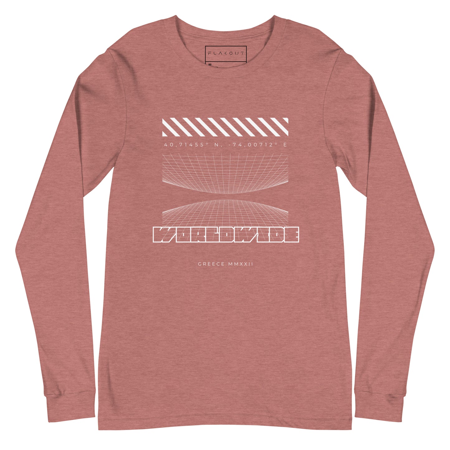 Long Sleeve Tee Worldwide - FLAKOUT