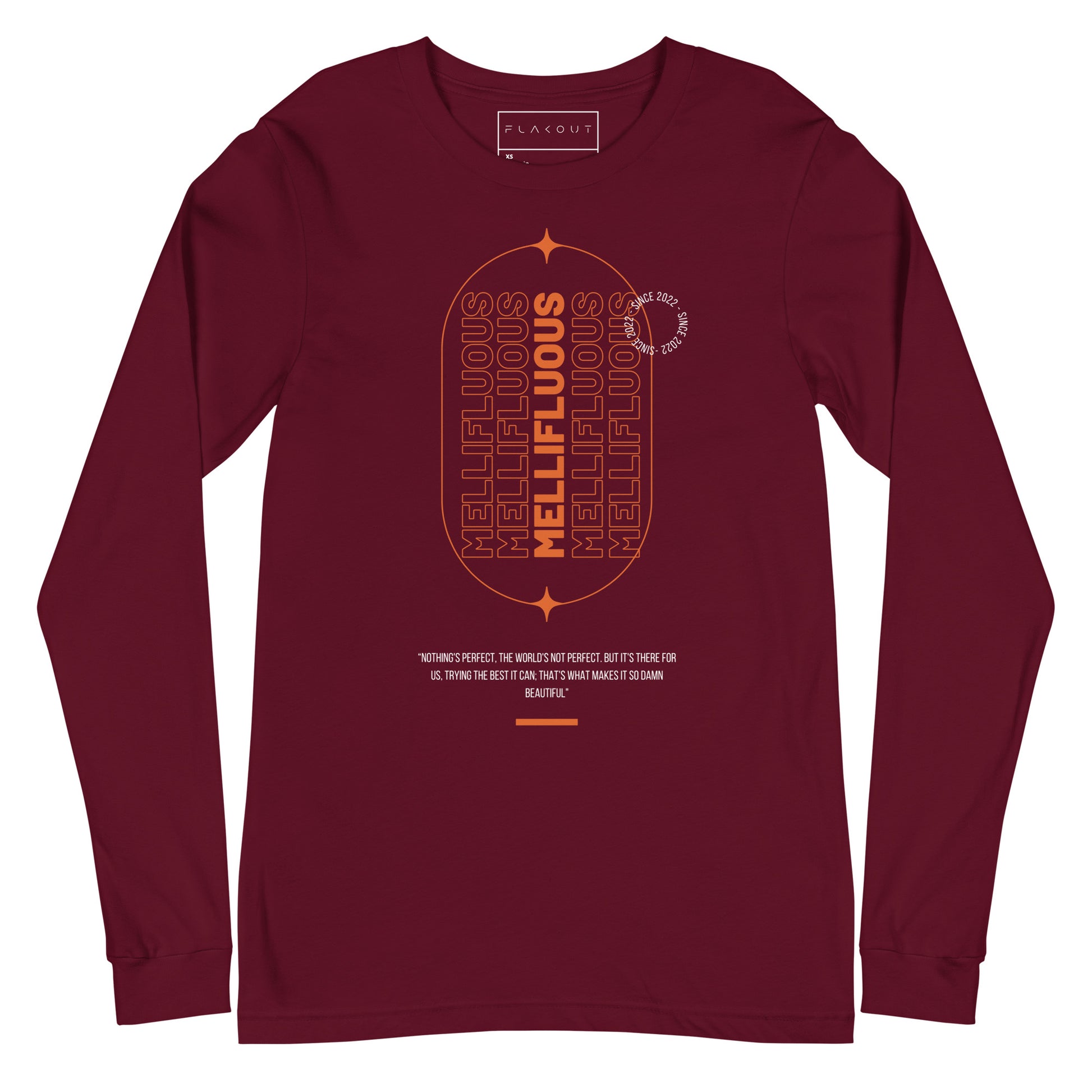 Tranquil Mellifluous Attire Long Sleeve Tee - FLAKOUT