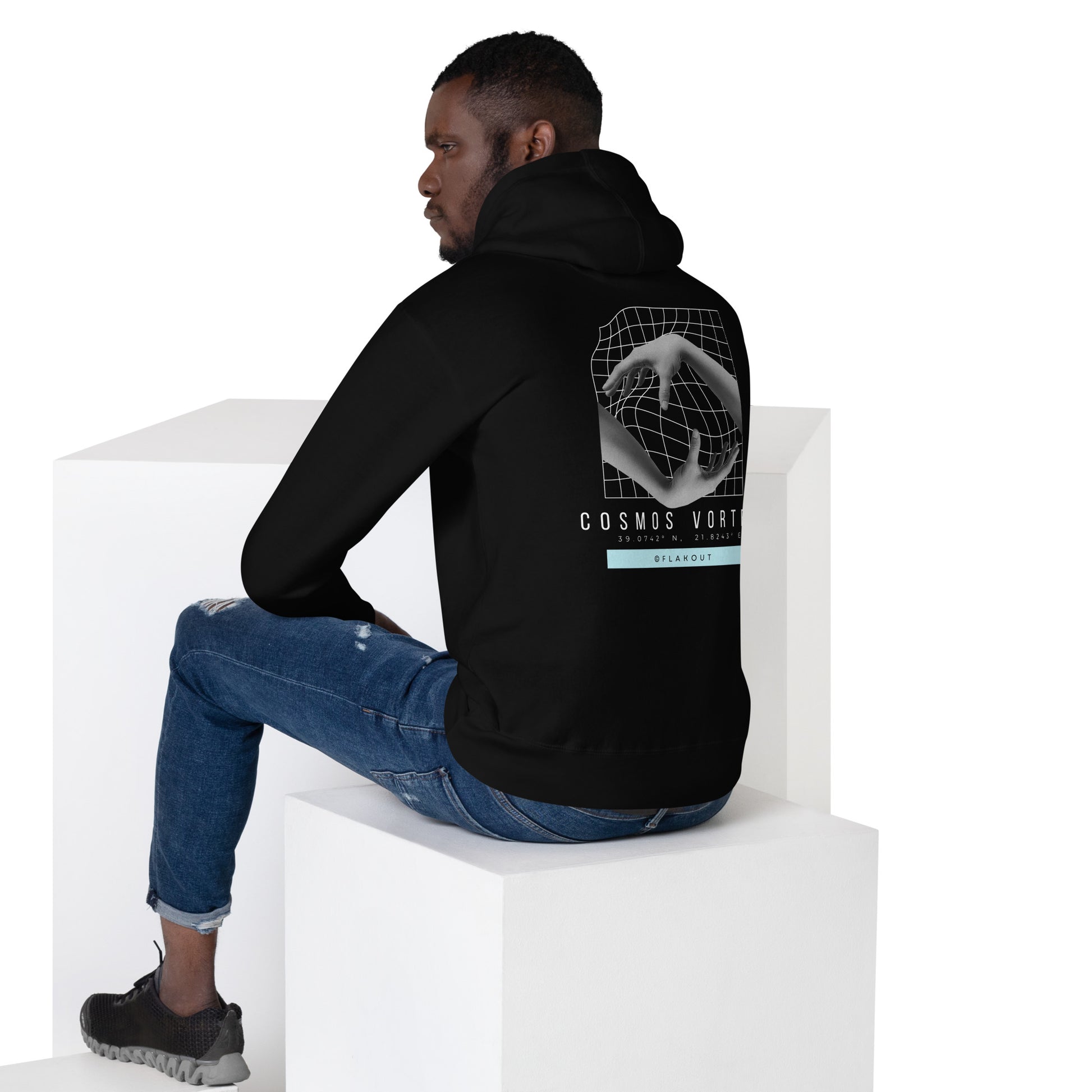 Cosmos Vortex Unisex Hoodie - FLAKOUT