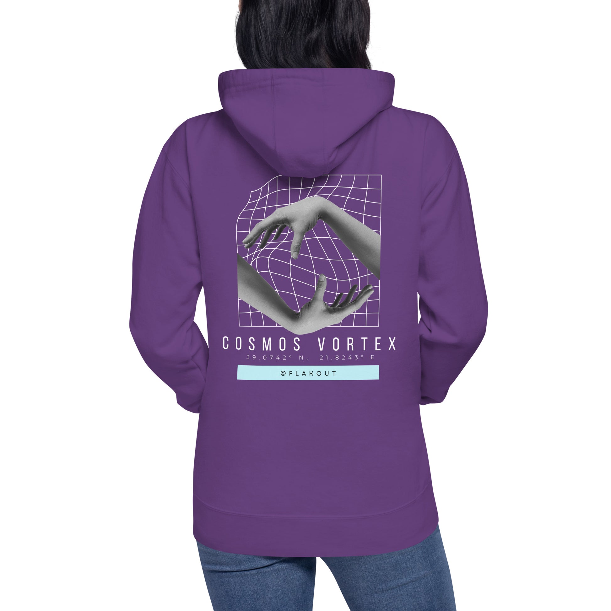 Cosmos Vortex Unisex Hoodie - FLAKOUT