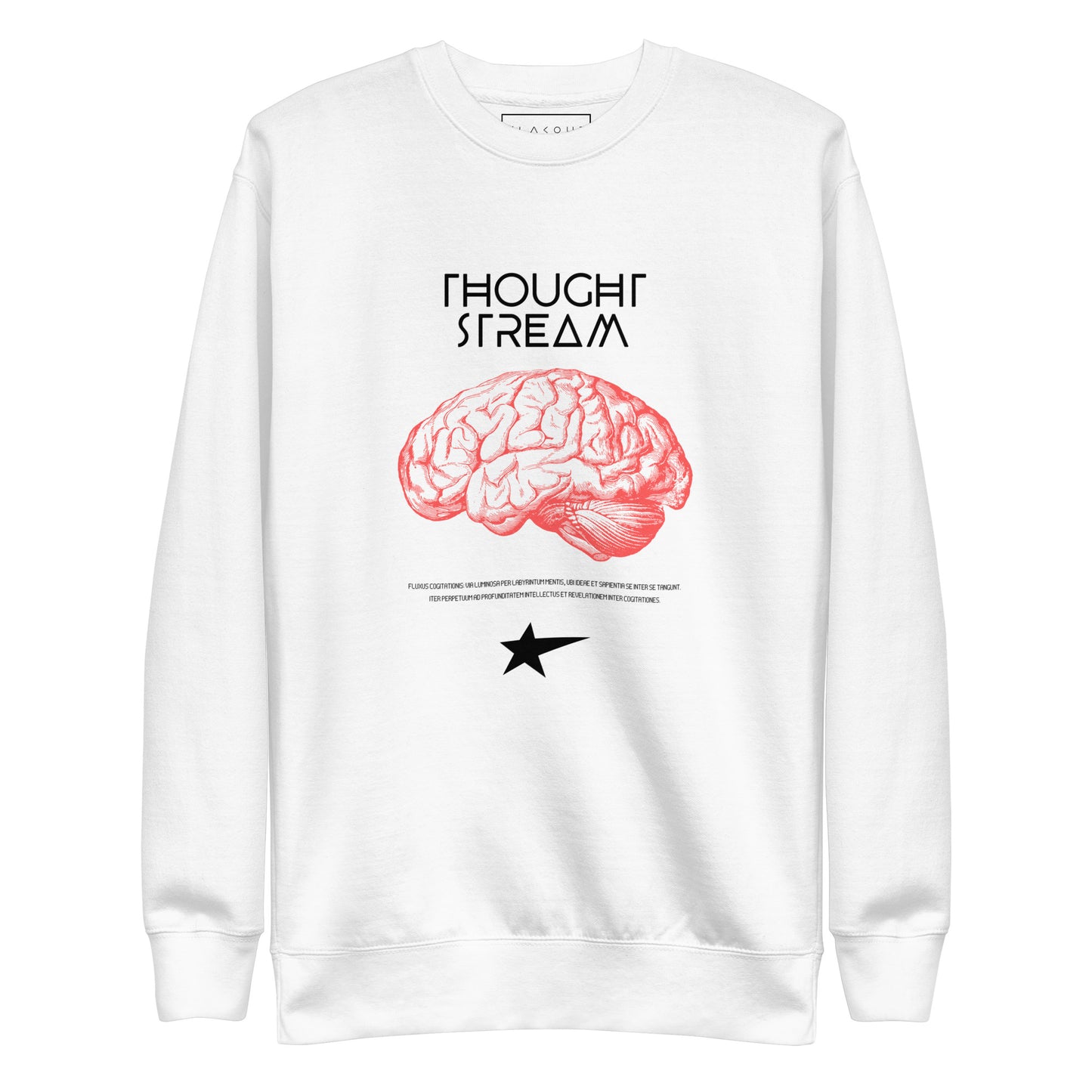 Thought Stream Unisex Fleece Sweatshirt - FLAKOUT