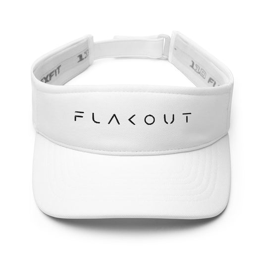 FLAKOUT Sport Unisex Visor - White