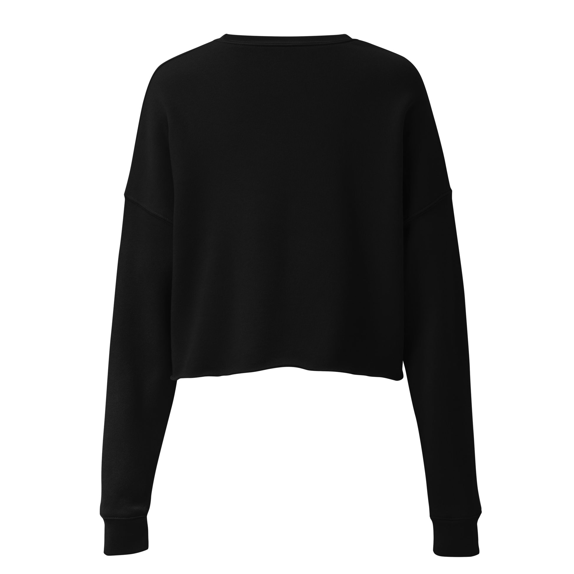 Gorgeous Opullent Allure Women's Crop Sweatshirt - Black - FLAKOUT