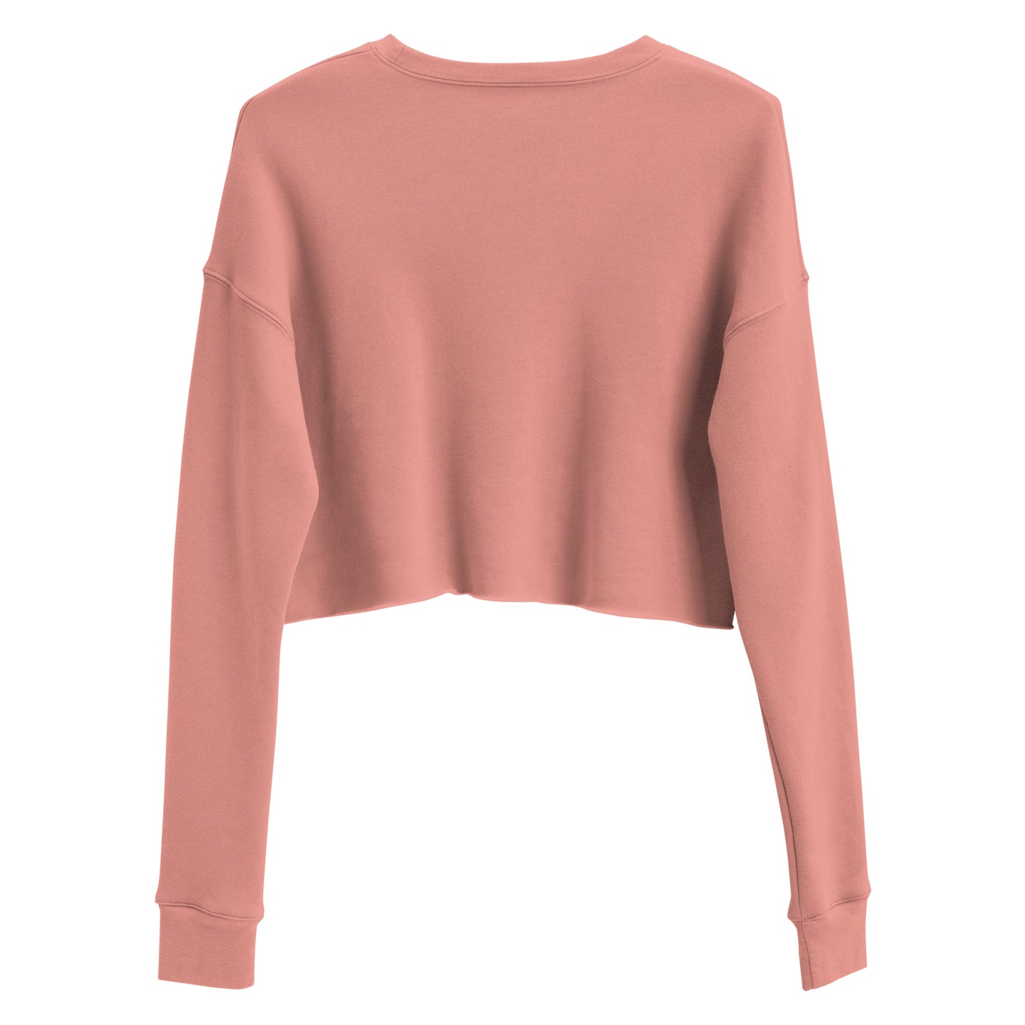 Divine Grace Blessed Women's Crop Sweatshirt - Mauve - FLAKOUT