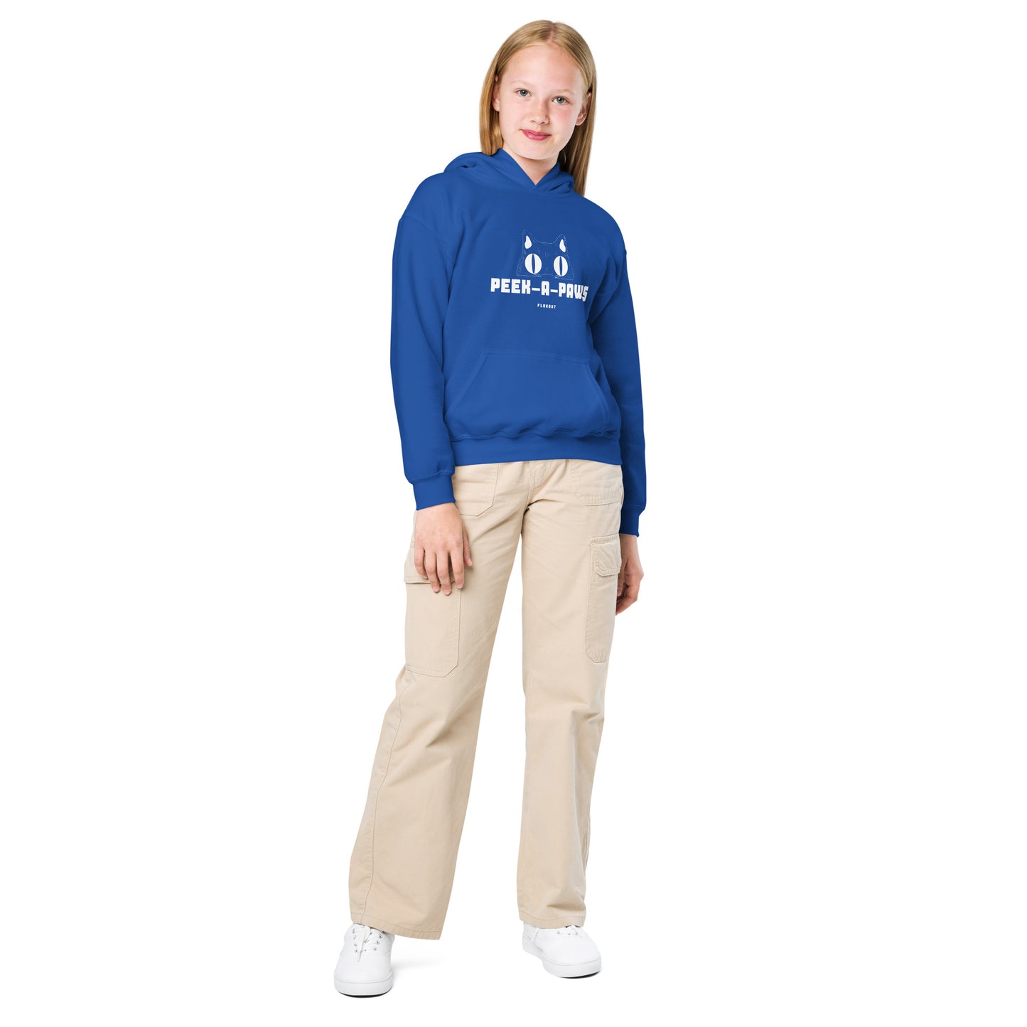 Peek A Paws Kid's Snug Blend Hoodie - FLAKOUT