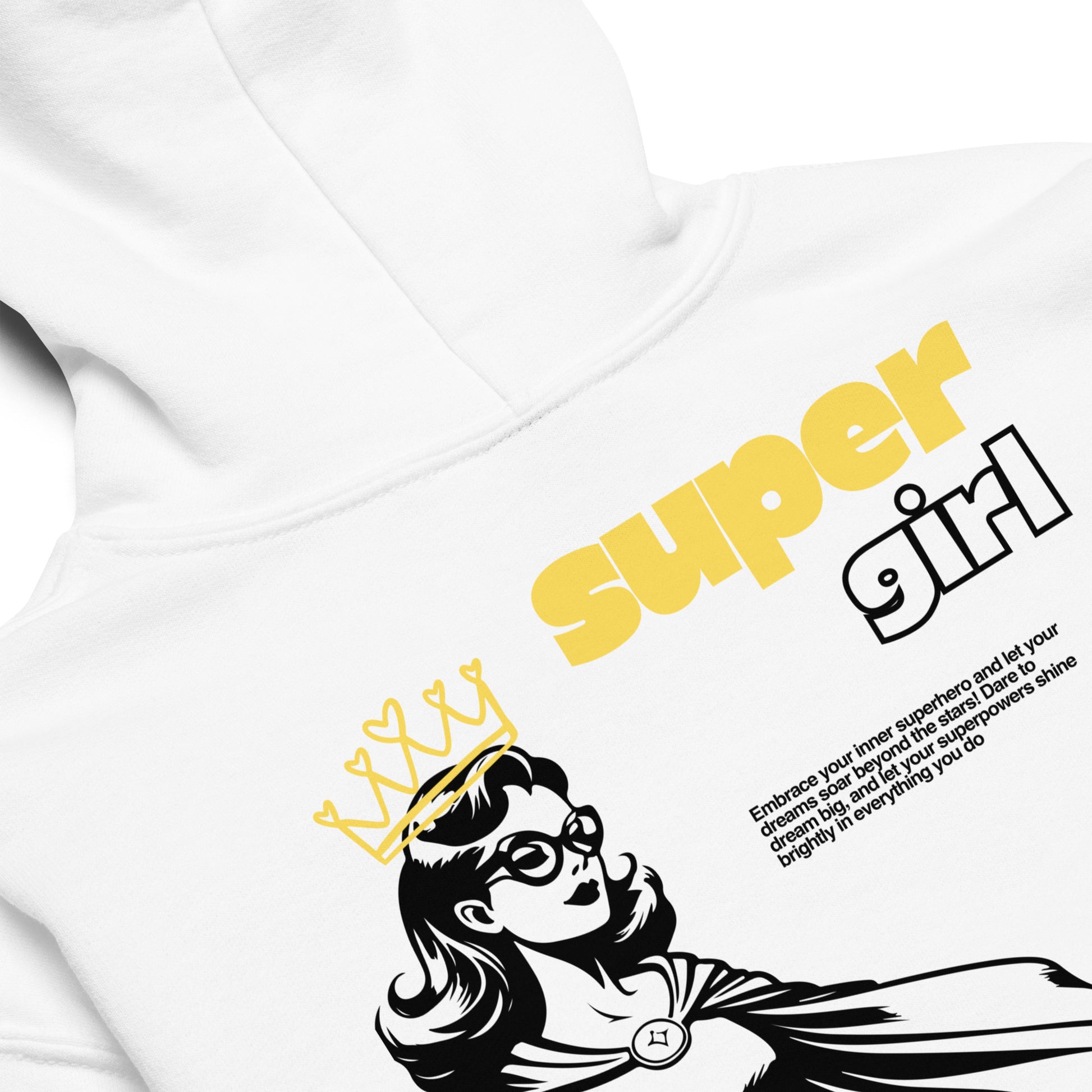 Super Girl Girl's Snug Blend Hoodie - FLAKOUT