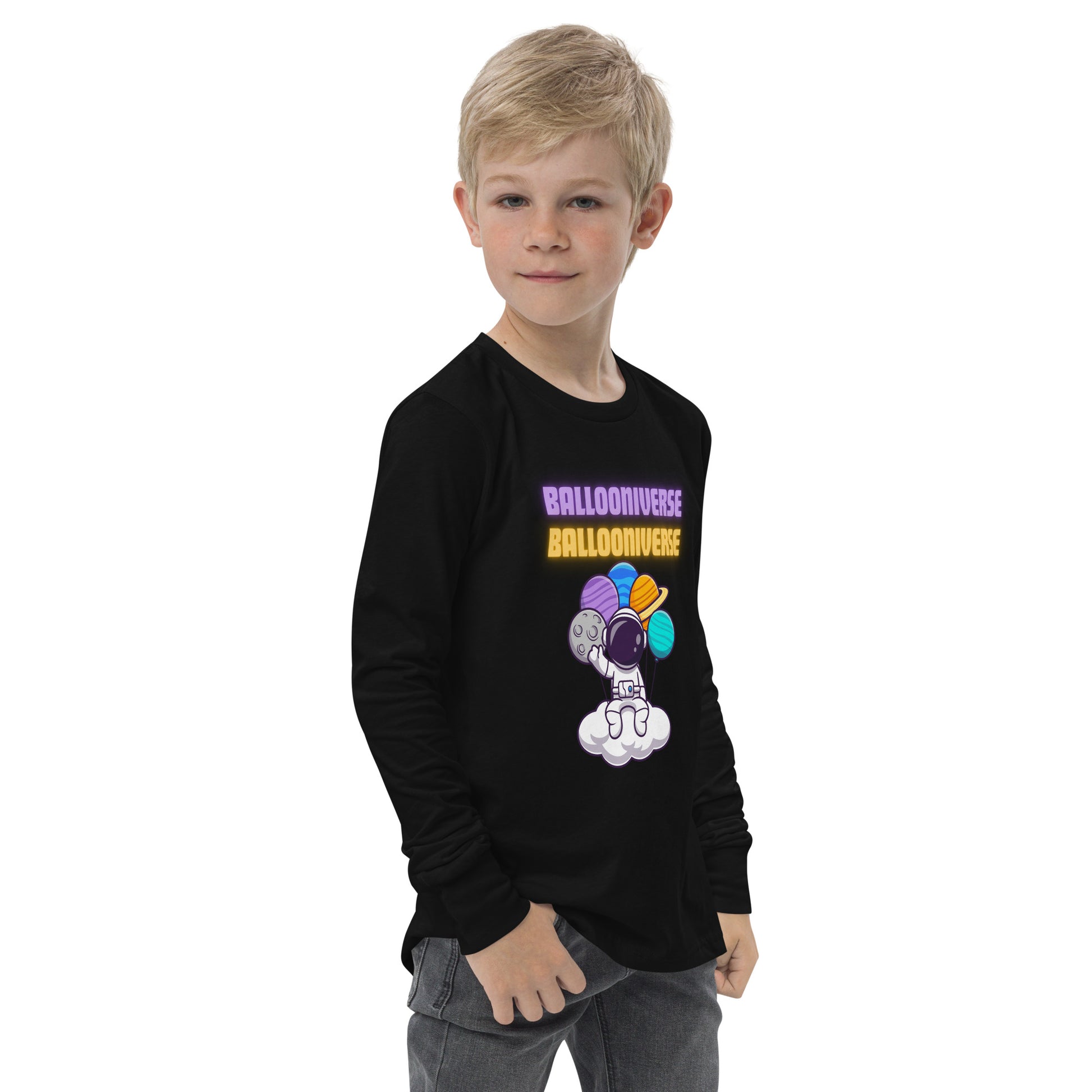 Ballooniverse Unisex Kid's Long Sleeve Tee - FLAKOUT