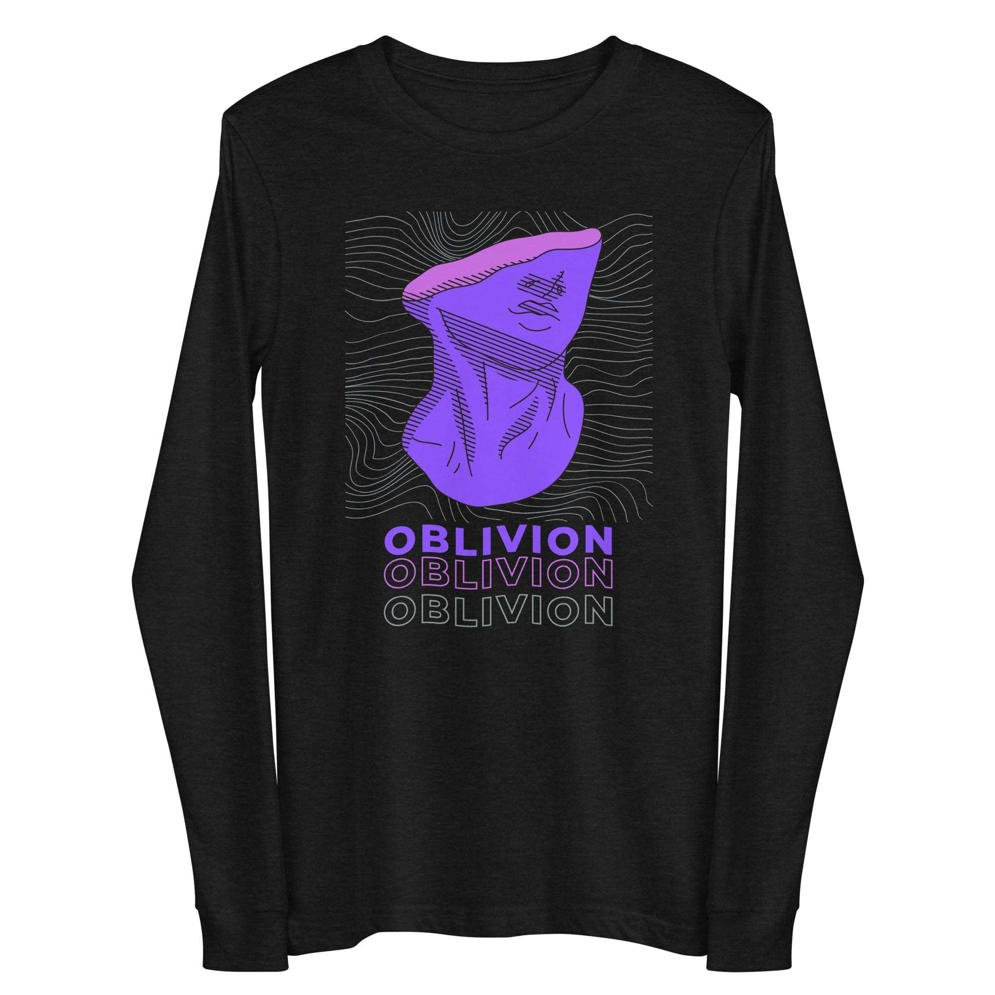 Violet Veil Of Oblivion Long Sleeve Tee - FLAKOUT