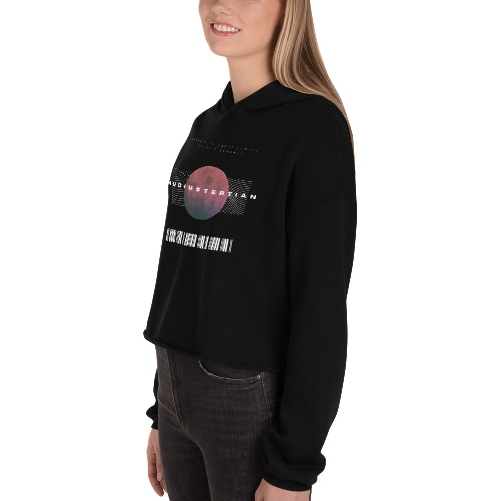 Women's Crop Hoodie Nudiustertian - FLAKOUT