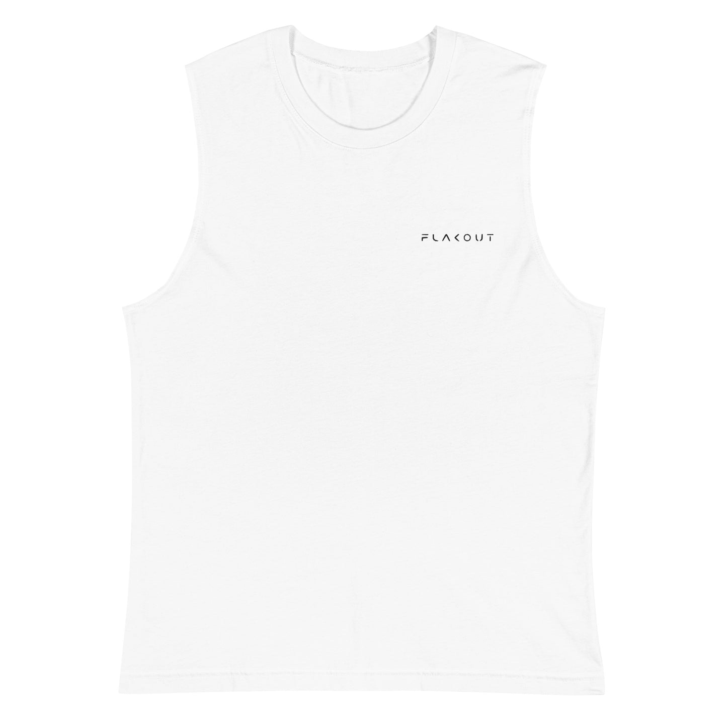 Muscle Shirt Embroidered Logo - FLAKOUT